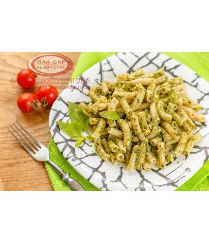 Макарони з соусом песто