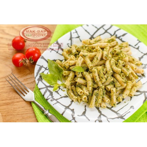 Макарони з соусом песто