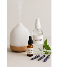 Гідролат  VS ефірна олія! Що краще для аромадифузора?